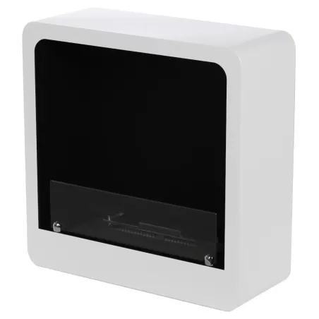 Chimenea de etanol de diseño - Arcadia Color Blanco brillante