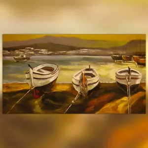 Pintura marina, 80x200 cm