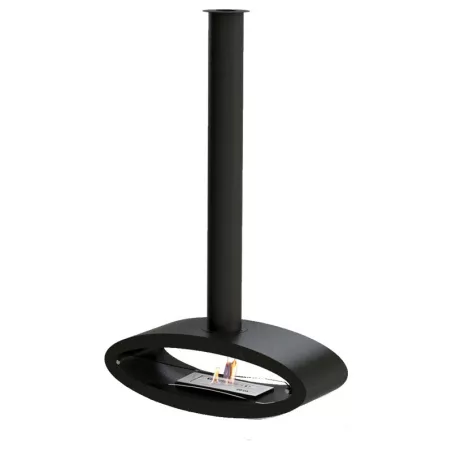 Chimenea de etanol suspendida Modica Color Negro