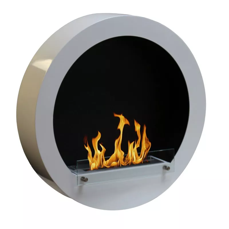 Chimenea de etanol Hublo XL redonda Color Blanco