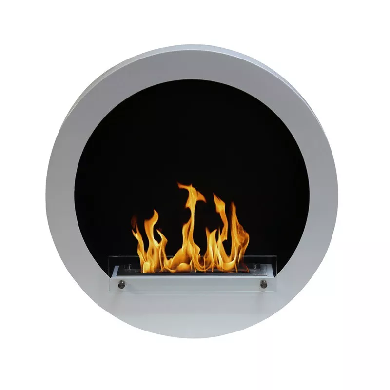 Chimenea de etanol Hublo XL redonda Color Blanco