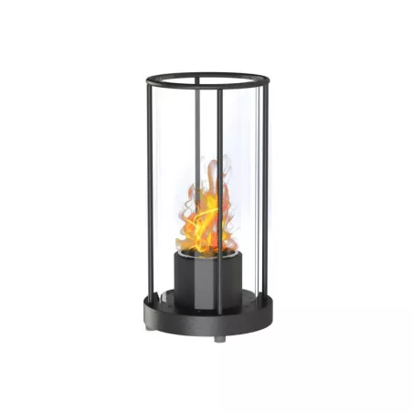 Chimenea de mesa Coria Color Negro