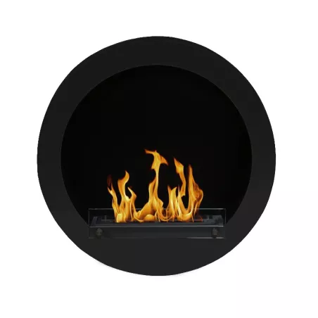 Chimenea de etanol Hublo XL redonda Color Negro