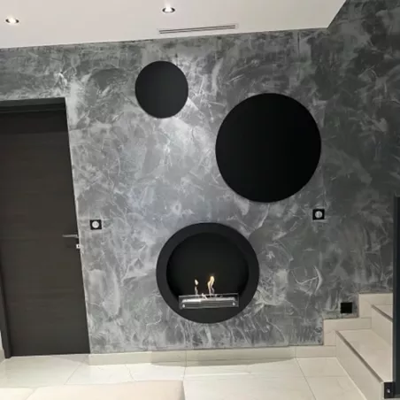 Chimenea de etanol Hublo XL redonda Color Blanco