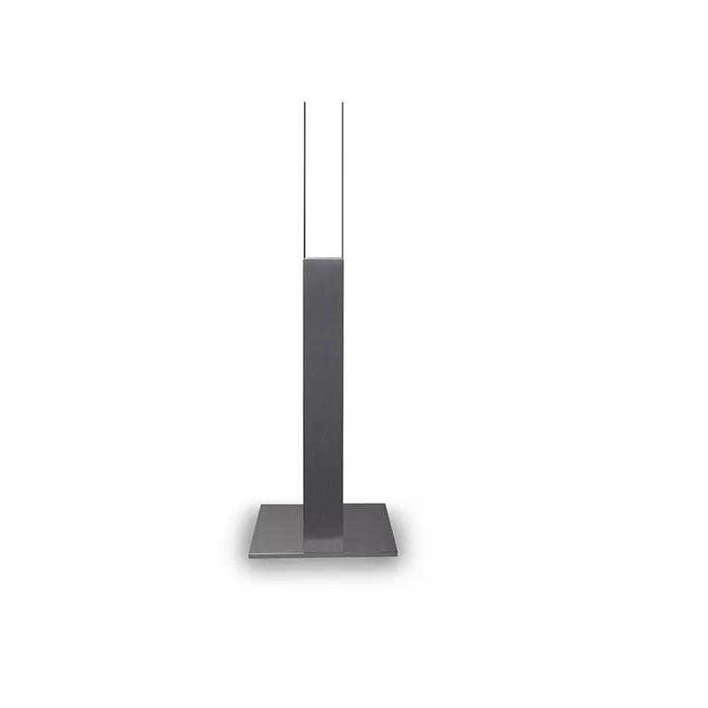 Chimenea de etanol Tower, 45 x 45 x 135 cm Color Acero inoxidable cepillado