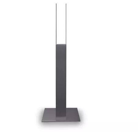 Chimenea de etanol Tower, 45 x 45 x 135 cm Color Acero inoxidable cepillado