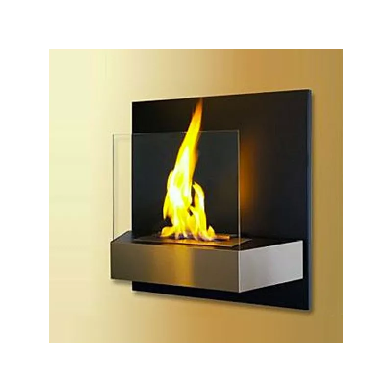 Kaleos Chimenea de etanol : Wikao hogar y diseño Color Acero inoxidable cepillado