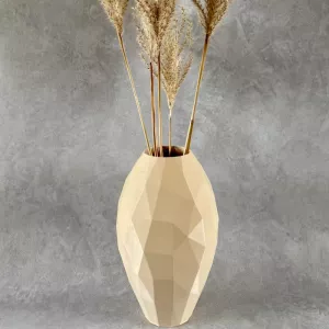Jarrón de diseño oval Curla