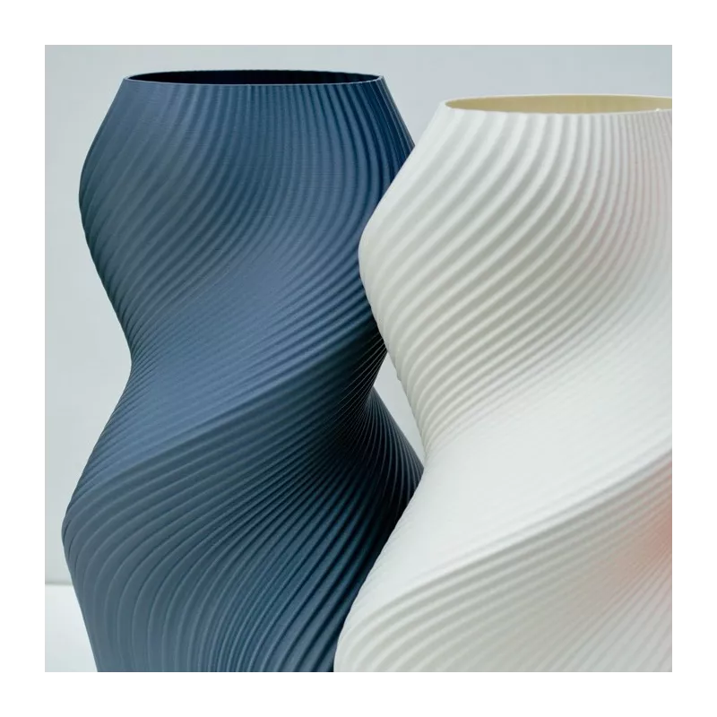 Forma de jarrón espiral