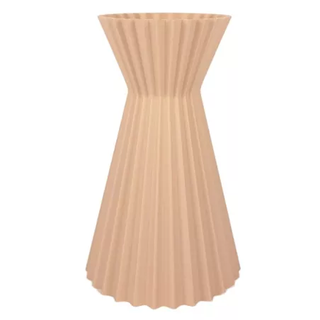 Jarrón de cóctel ultradiseño Color Beige Tamaño 20 cm