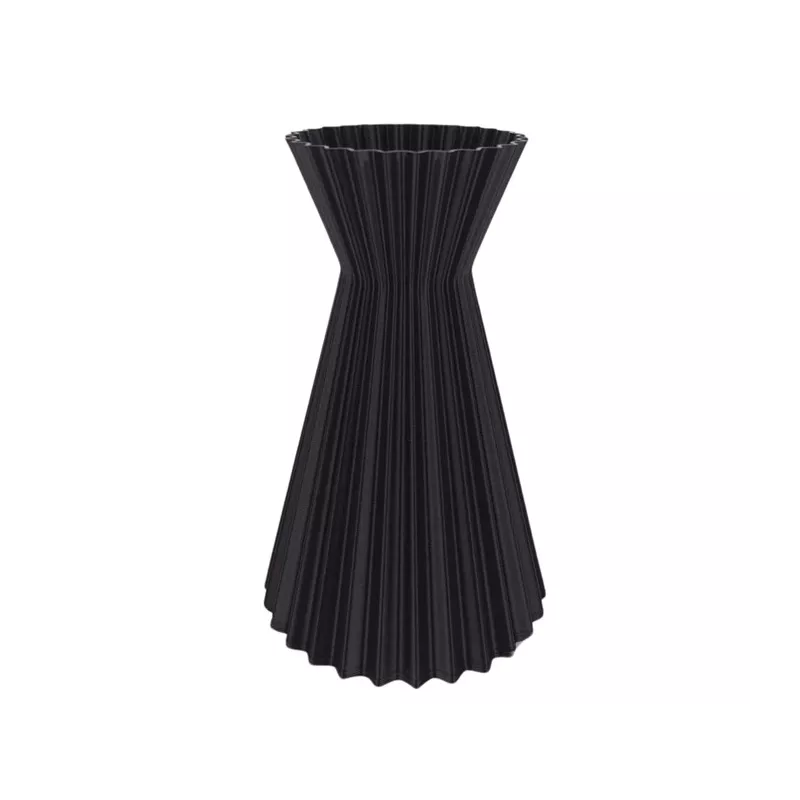 Jarrón de cóctel ultradiseño Color Negro Tamaño 20 cm
