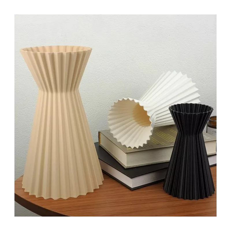 Jarrón de cóctel ultradiseño Color Negro Tamaño 20 cm