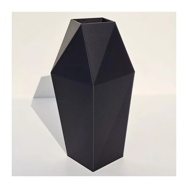 Trofeo jarrón decorativo Color Negro Tamaño 20 cm