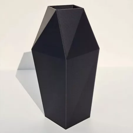 Trofeo jarrón decorativo Color Negro Tamaño 20 cm