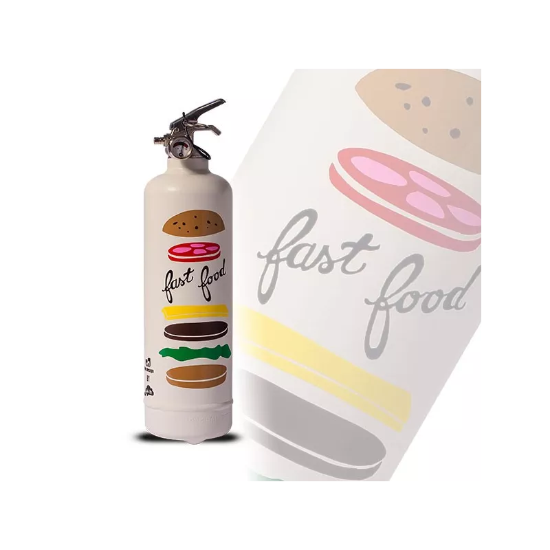 Extintor de diseño Fast Food by Ak-Lh