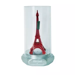 Torre Eiffel Minigus rojo Merci Gustave, altura 15 cm