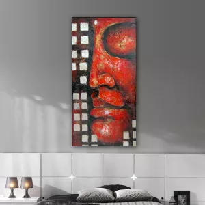 Cuadro Buda rojo : Wikao hogar y diseño
