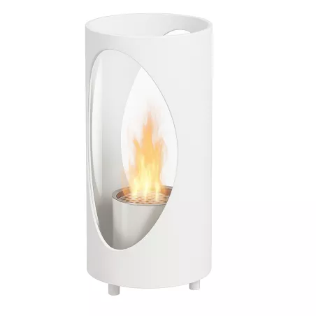 Chimenea de mesa Almada Color Blanco
