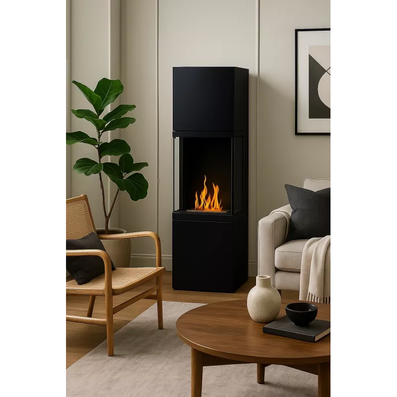 Chimenea de etanol Avellino Color Negro