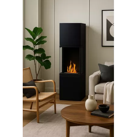 Chimenea de etanol Avellino Color Negro