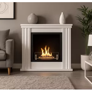Chimenea de bioetanol haussmanniana