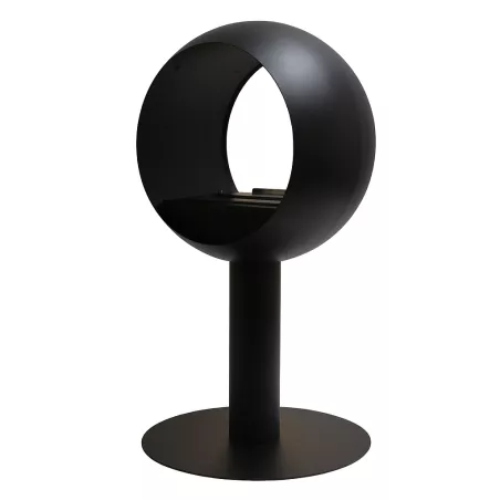 Chimenea de etanol Voltera - Estufa independiente redonda, potencia 3 kW