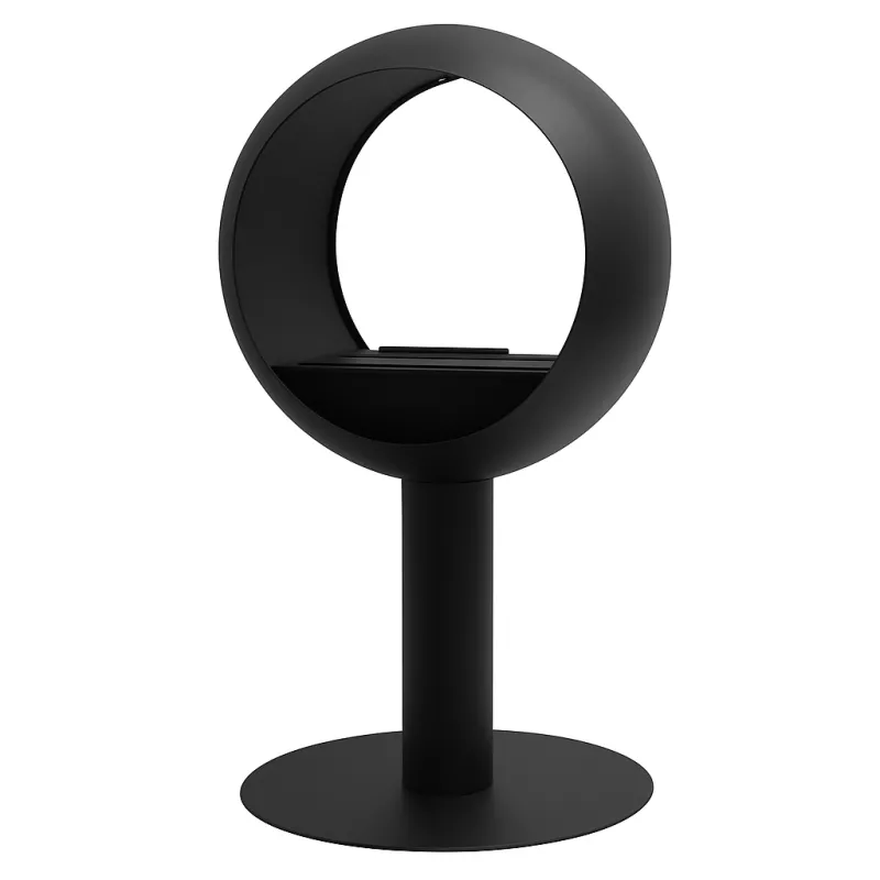 Chimenea de etanol Voltera - Estufa independiente redonda, potencia 3 kW