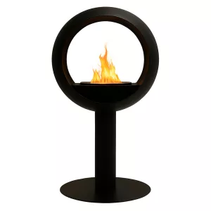 Chimenea de etanol Voltera - Estufa independiente redonda, potencia 3 kW