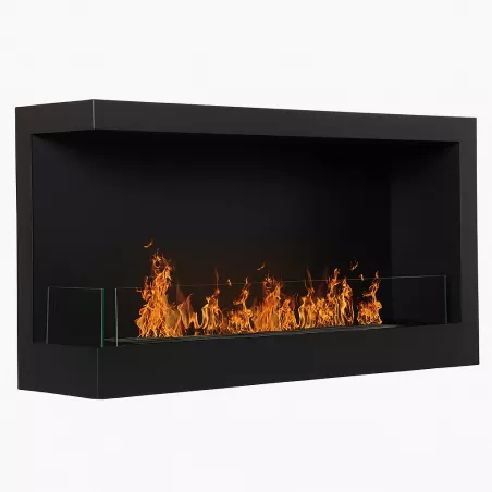 Murcie Chimenea de esquina para empotrar