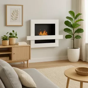 Chimenea urbana de bioetanol, 110x65x24cm