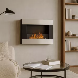 Chimenea de pared orgánica Glamfire