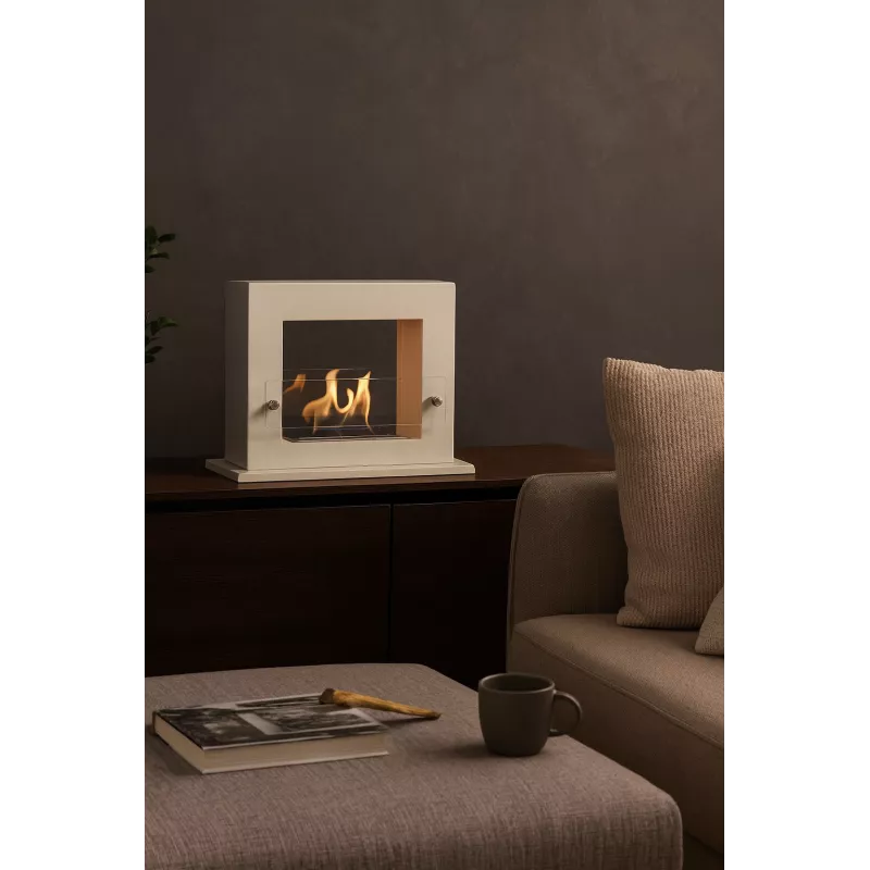 Chimenea independiente Zenith Smart Color Blanco