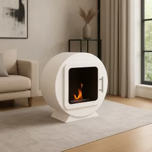 Chimenea de etanol cilíndrica - Ovedia