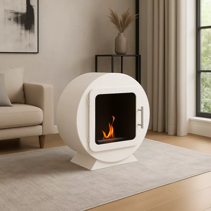 Chimenea de etanol cilíndrica - Ovedia