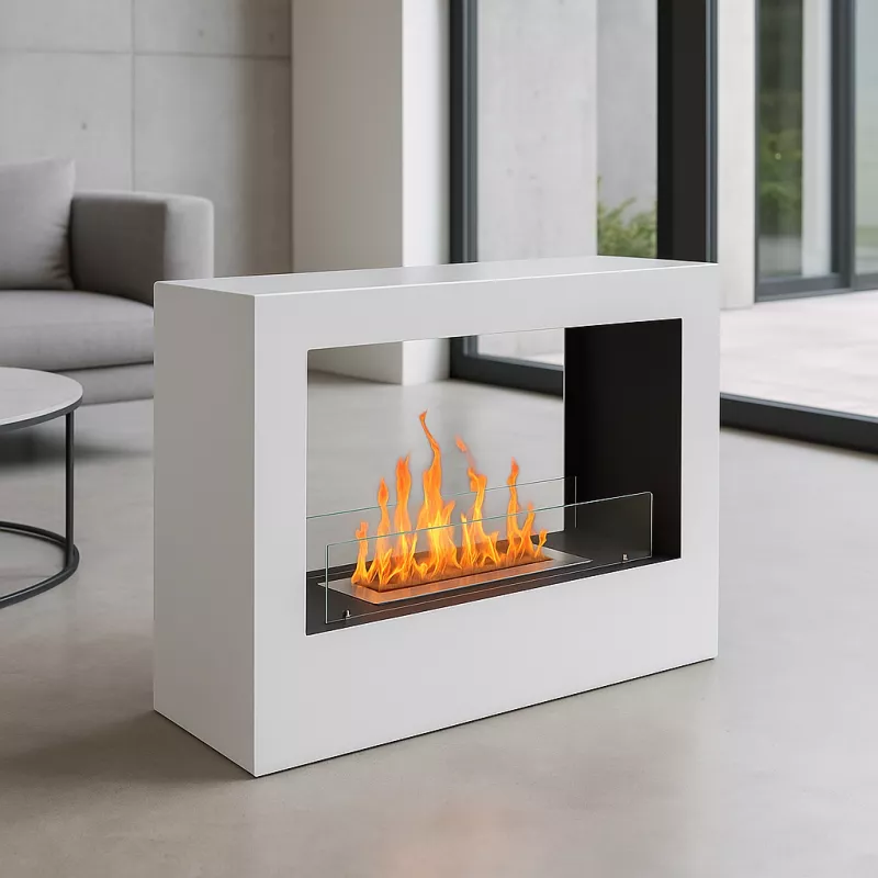 Chimenea de etanol Andro Color Blanco