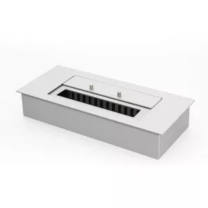 Quemador de bioetanol de 40 cm, calefacción de 2.8 kW