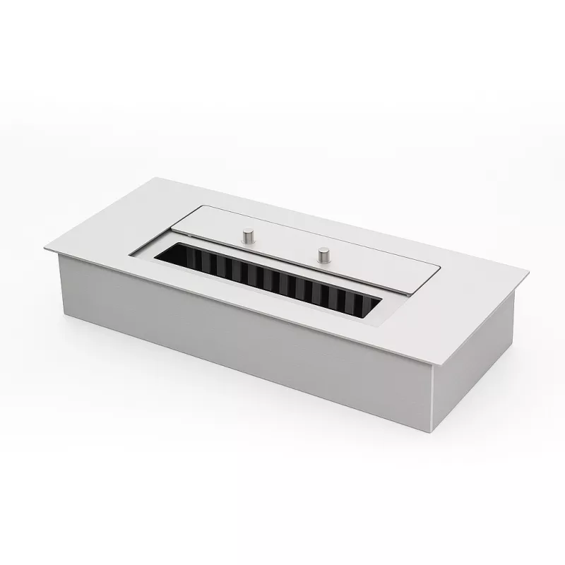 Quemador de bioetanol de 40 cm, calefacción de 2.8 kW