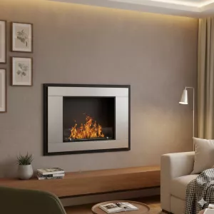 Chimenea de bioetanol InVivo 4kW, 80x18x59 cm