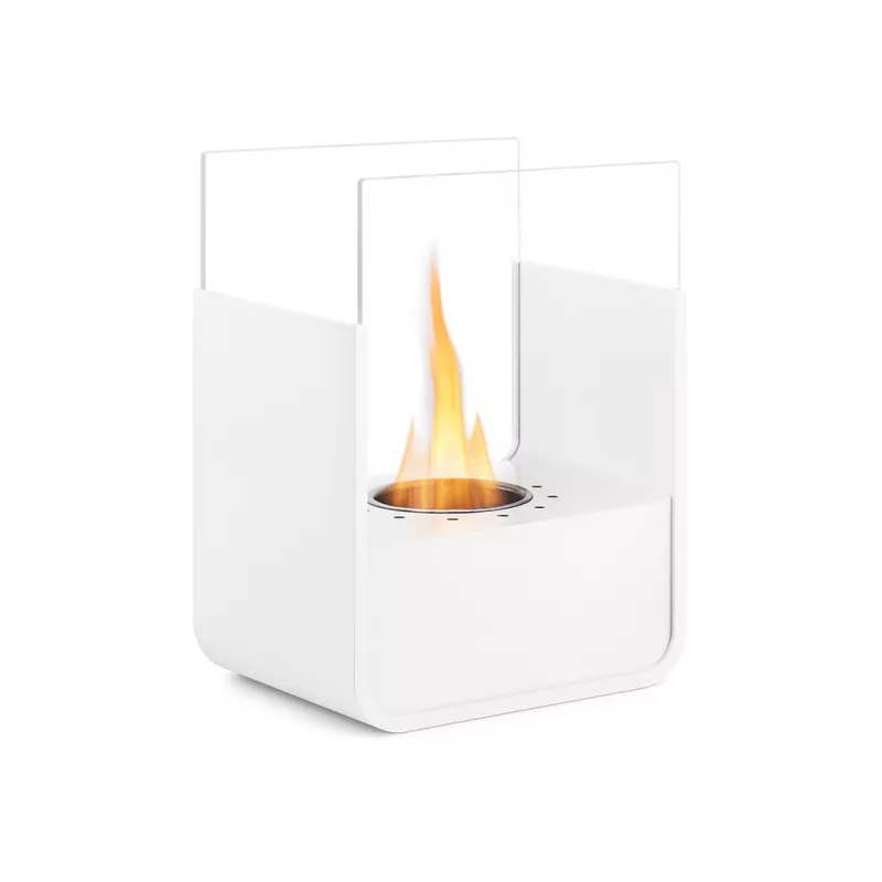 Chimenea de mesa Odeus Color Blanco