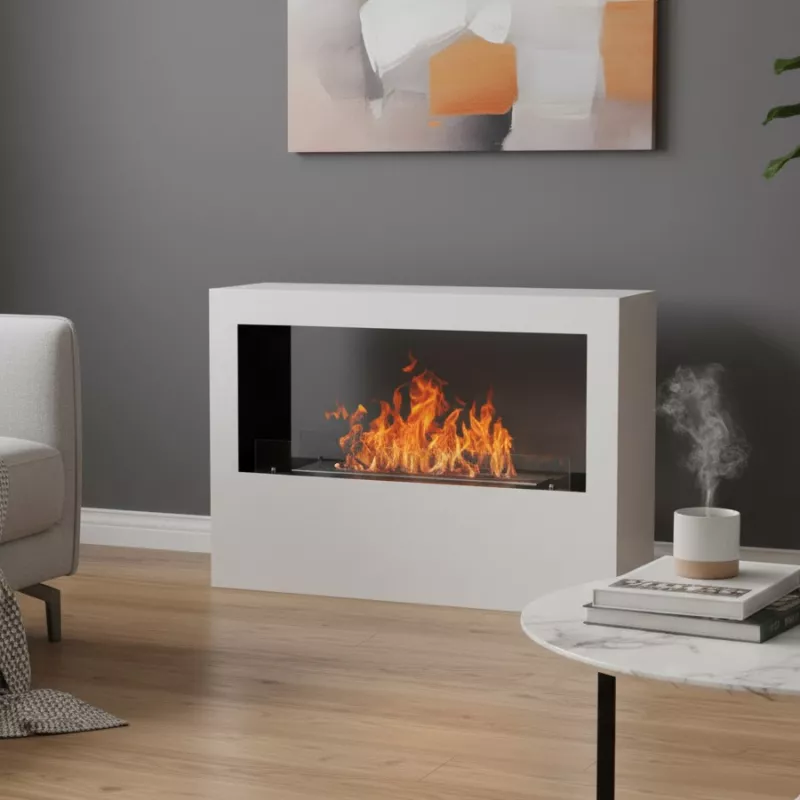 Chimenea de etanol Andro Color Blanco