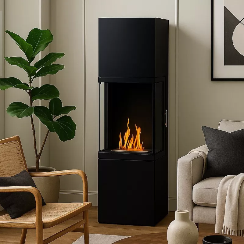 Chimenea de etanol Avellino Color Negro