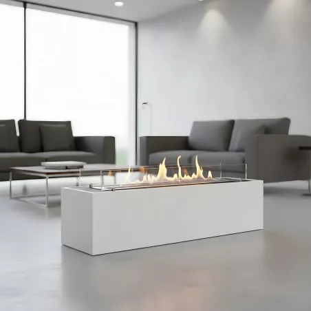 Cuchilla de etanol de gran formato Capri Color Blanco