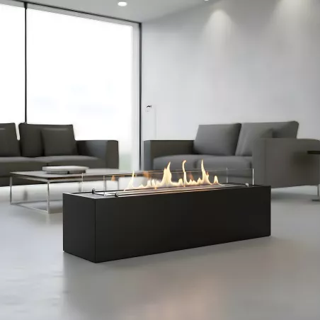 Cuchilla de etanol de gran formato Capri Color Negro