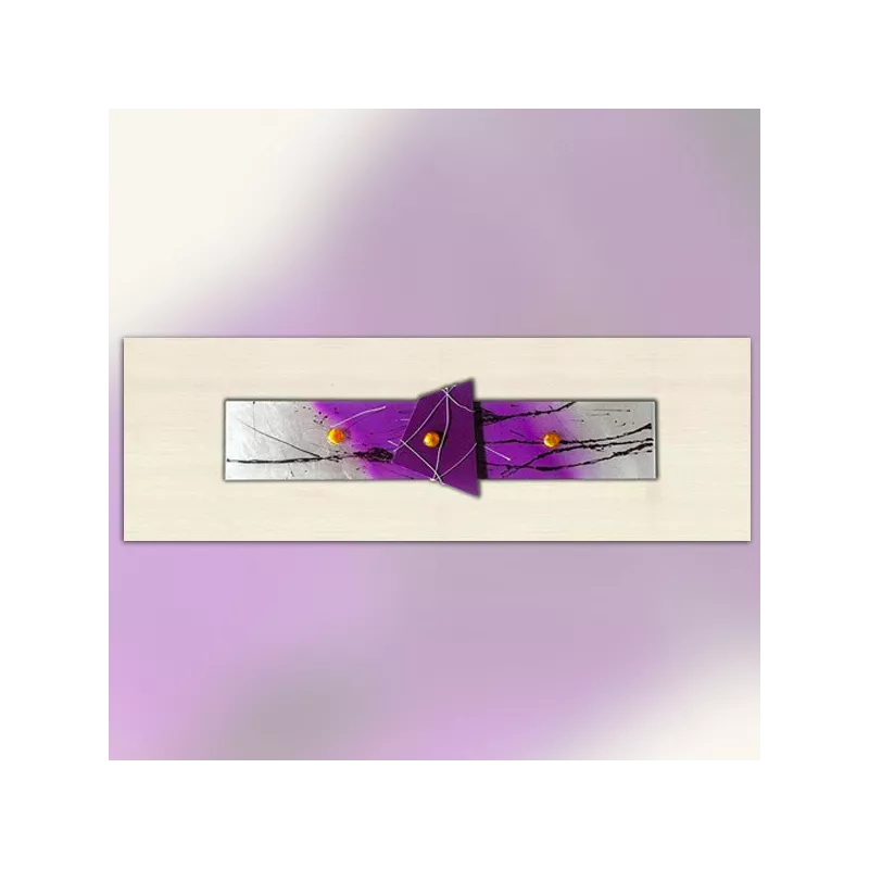 pintura abstracta púrpura : Wikao hogar y diseño