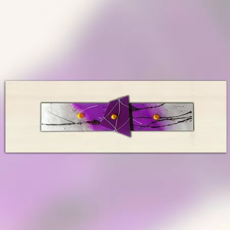 pintura abstracta púrpura : Wikao hogar y diseño