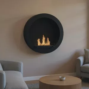 Chimenea de etanol Hublo XL redonda