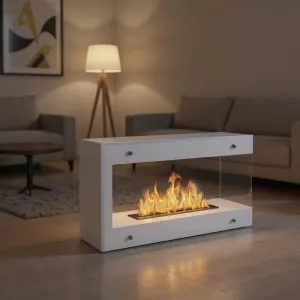 Chimenea de pie de 1 quemador Torino Grande