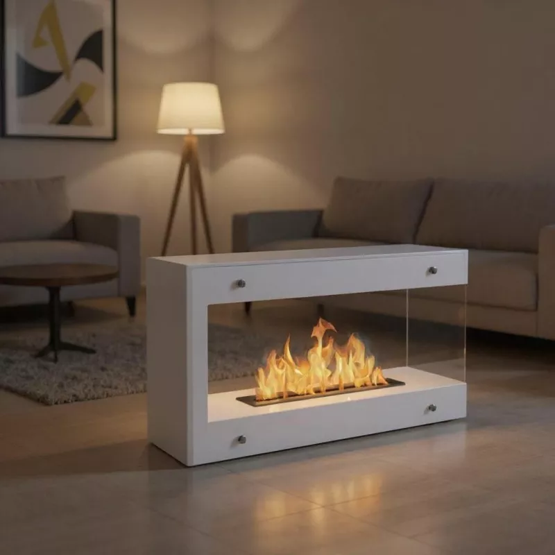 Chimenea de pie de 1 quemador Torino Grande