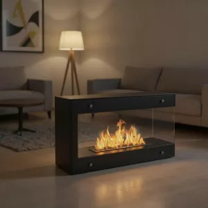 Chimenea de pie de 1 quemador Torino Grande