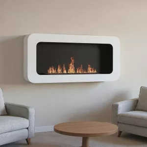 Chimenea de etanol de pared Cassiopée
